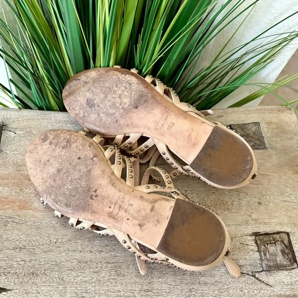 Miu Miu Studded Sandals - Picture 10 of 10